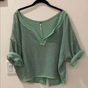 Oversized free people Tee